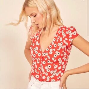 Reformation Bella Top NWOT
